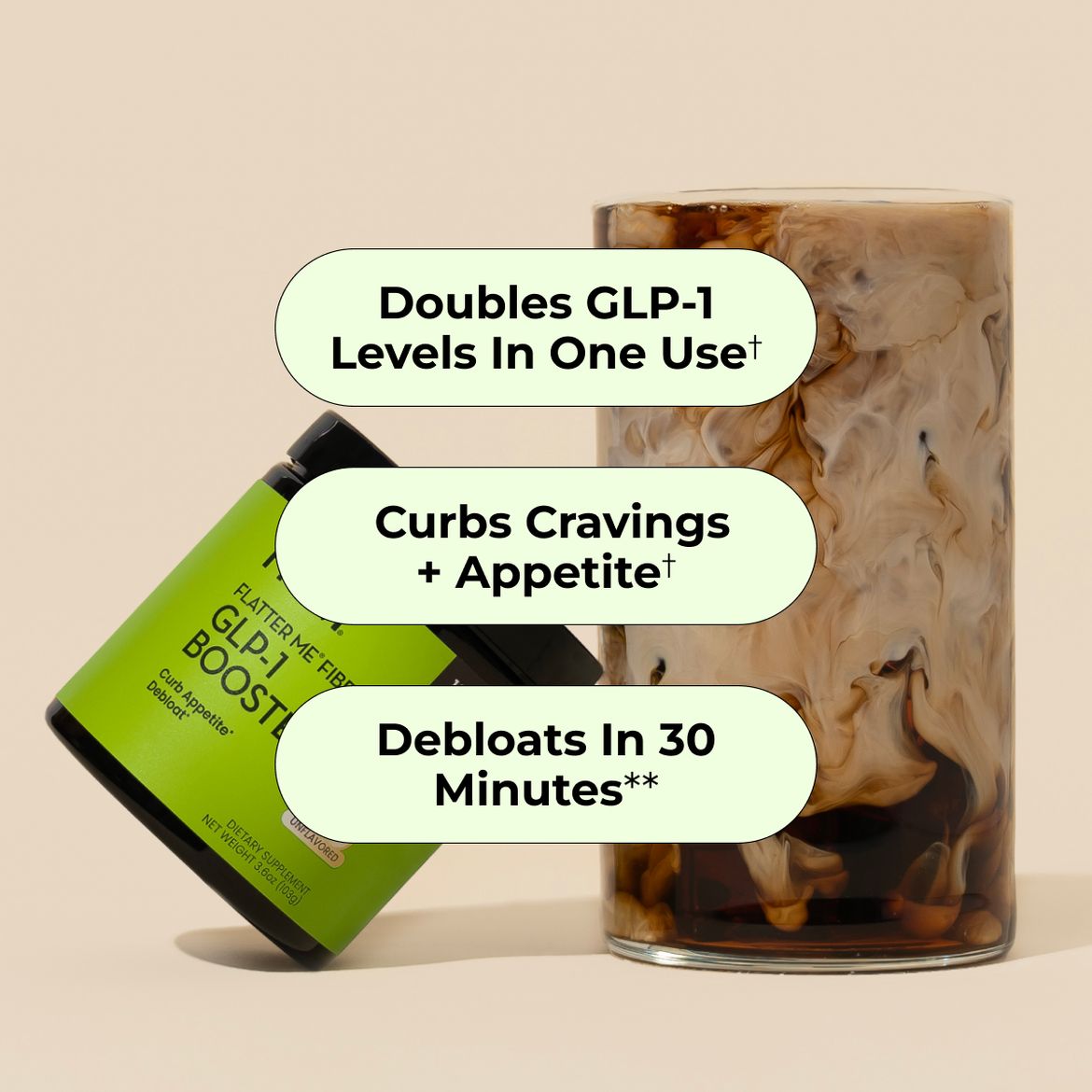 Flatter Me Fiber GLP-1 Booster