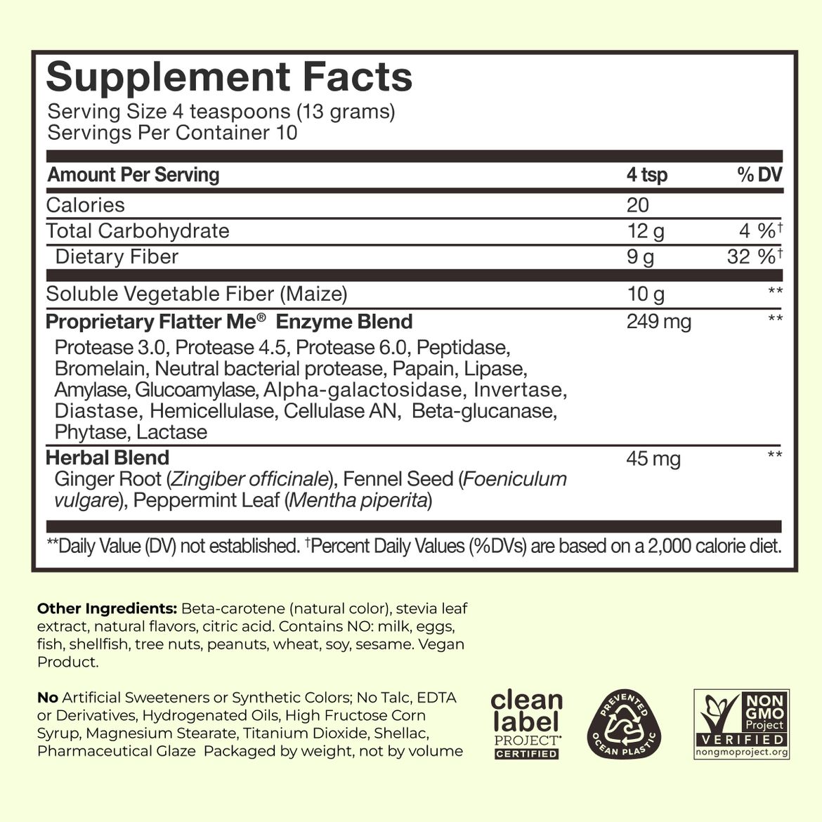 Flatter Me Fiber GLP-1 Booster