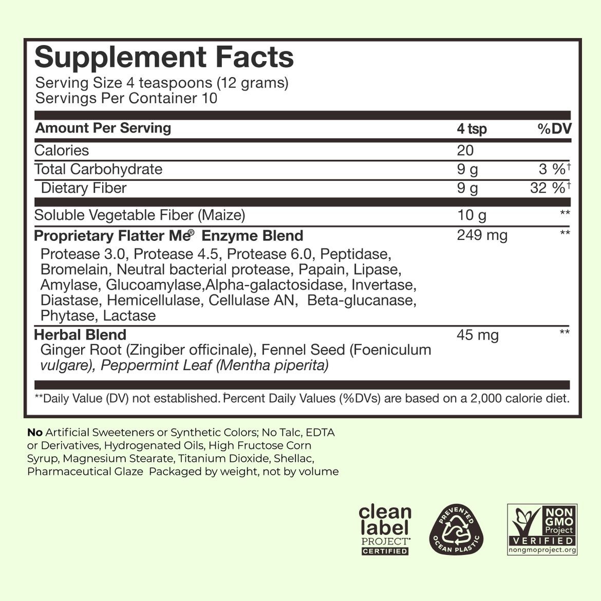 Flatter Me Fiber GLP-1 Booster